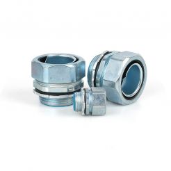 Metal hose connector